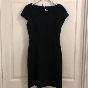 J Crew Black Shift Dress